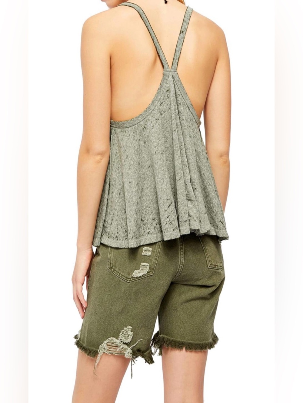 We the Free Sandy Swing Tank- Moss - Picture 2 of 10